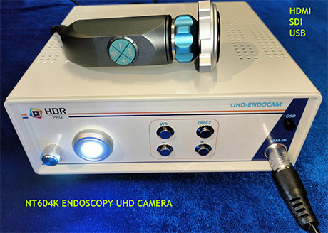 Ultra-HDR хирургическая эндовидеокамера с LED осветителем